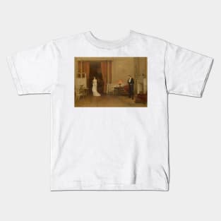 The First Cloud by William Quiller Orchardson Kids T-Shirt